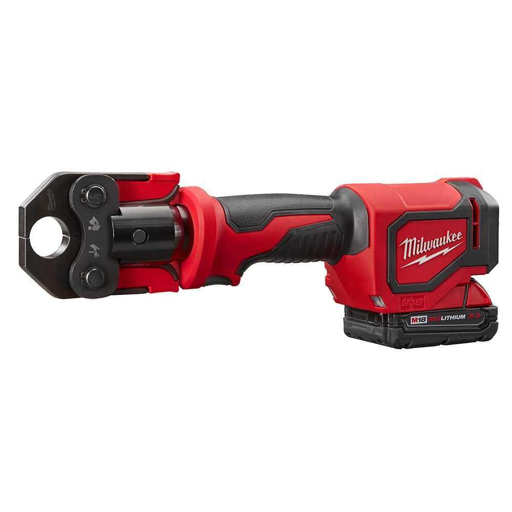 Milwaukee 2674-82C M18 18V Short Throw Press Tool Kit w/ PEX Crimp Jaws - Cheap Fitting