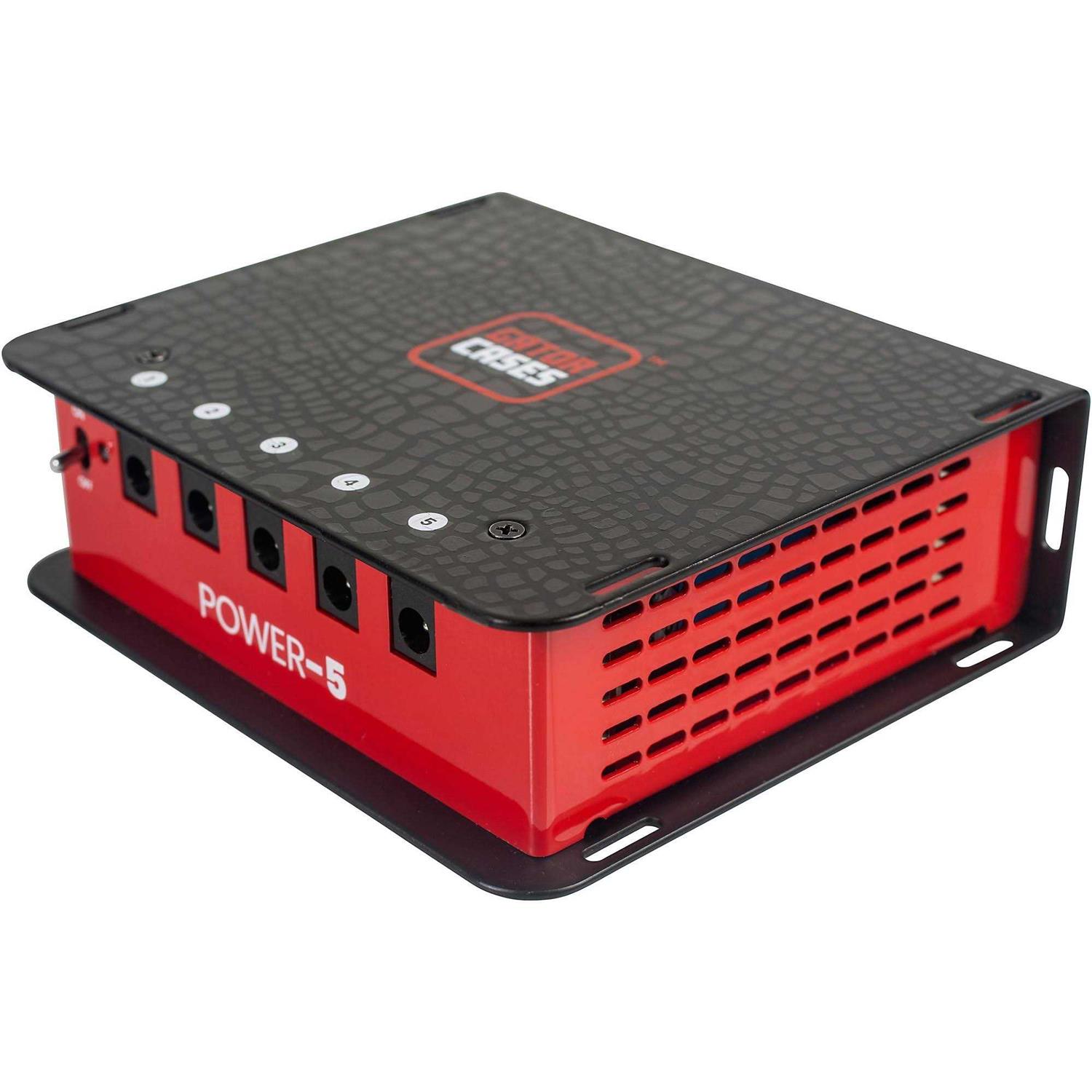 Gator GTR-PWR-5 Pedal Board Power Supply with 5 Isolated Outputs - Cheap Fitting