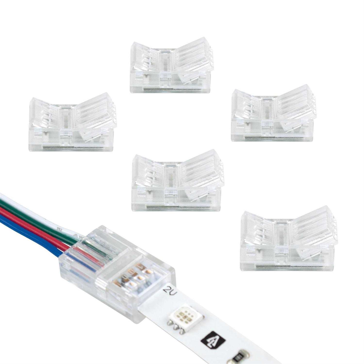 Armacost Lighting 4-Pin Wire to Tape Connector Cord - Cheap Fitting
