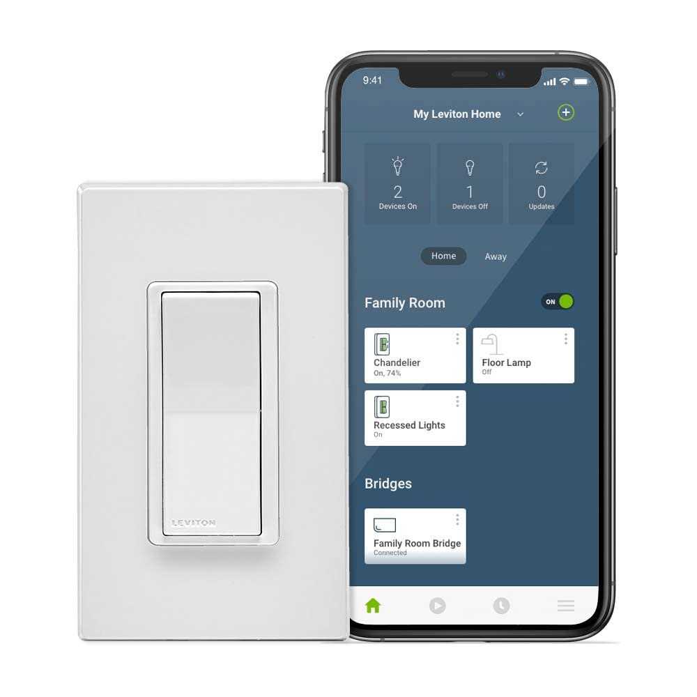 Leviton No-Neutral Decora Smart Switch Requires MLWSB Wi-Fi Bridge to Work with My Leviton - Cheap Fitting
