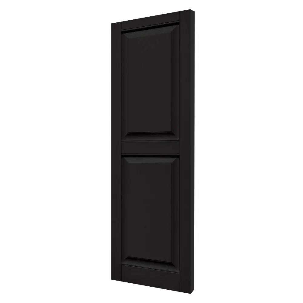 Vantage Raised Panel Vinyl Exterior Shutters V4731443002 - Cheap Fitting