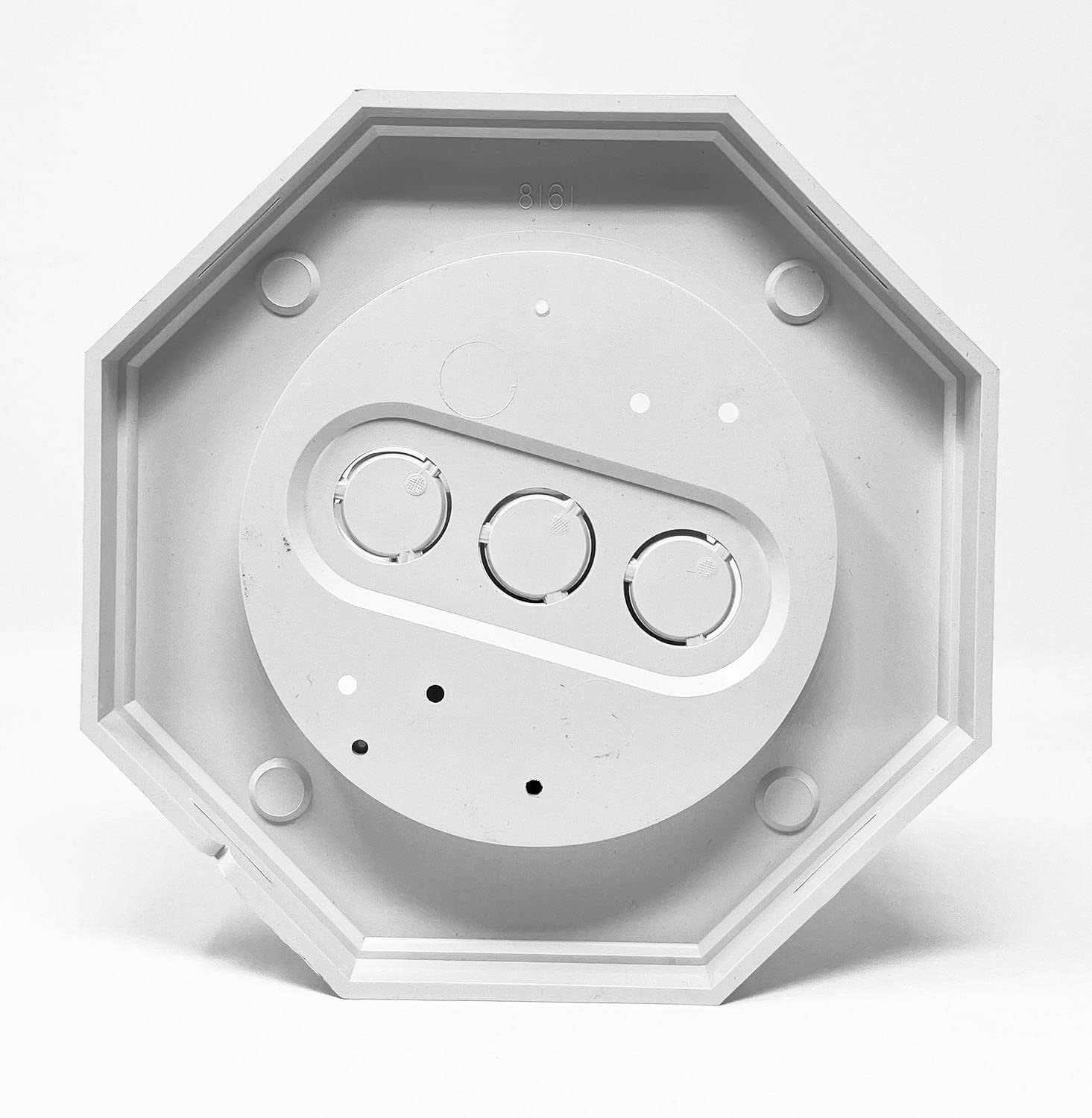 iMBAPrice Vertical Siding Lamp Octagon Mounting Kit with Built-in Box for Outdoor Smooth Flat Surface on all - Cheap Fitting