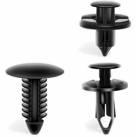 Gooacc Grc-47 Universal Plastic Fender Clips,200 Pcs Push Bumper Fastener Rivet Clips with 6 Size Auto Body Retainer Clips Bumpers,car Fender Replac - Cheap Fitting