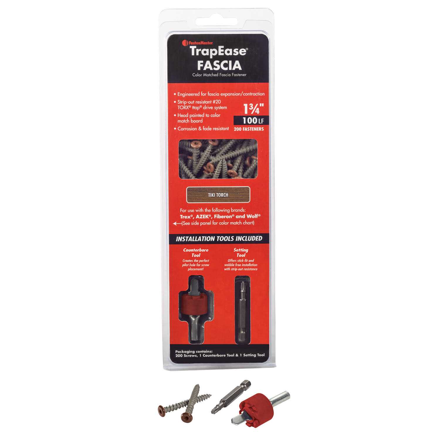 FastenMaster TrapEase Fascia Screws - Cheap Fitting