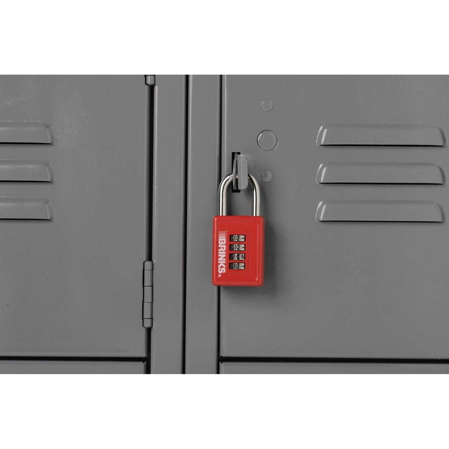 Brinks Zinc Diecast 40mm Combination Sport Padlock with 1 3/16in Shackle - Cheap Fitting