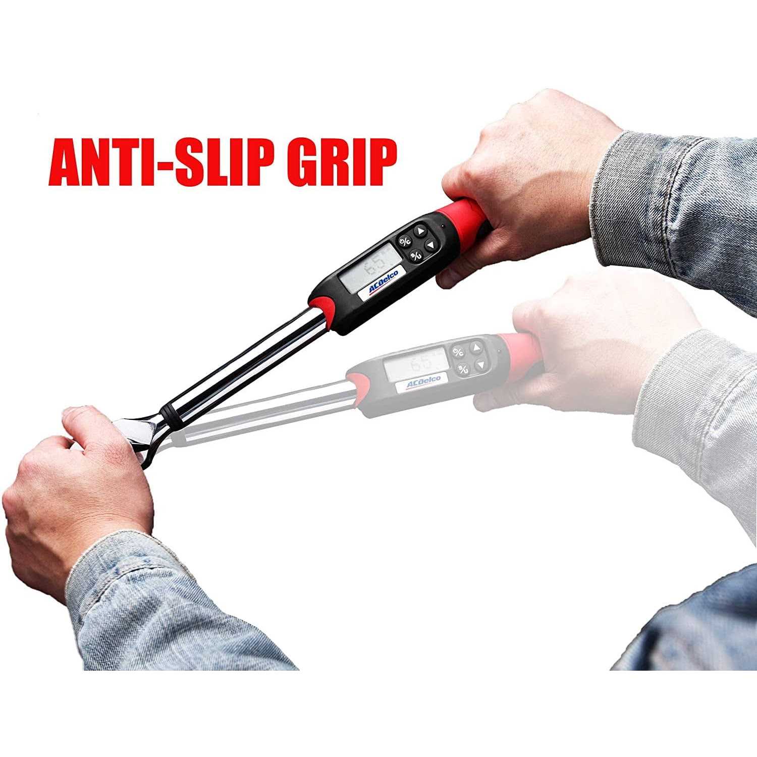 ACDelco ARM601-34 3/8 & 1/2 Digital Torque Wrench Combo Kit with Buzzer - Cheap Fitting