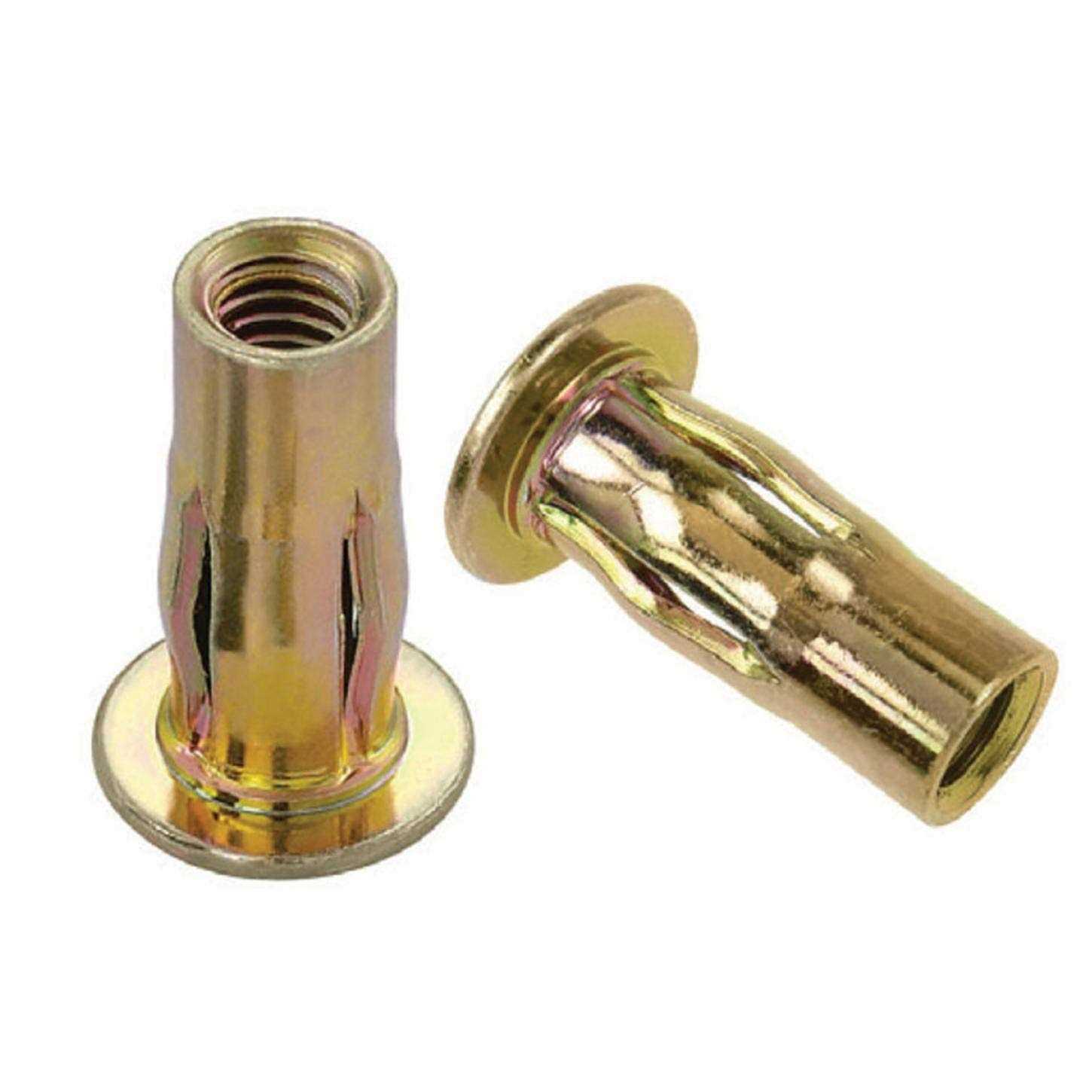 Metal Magery Steel Pre-Bulbed Shank Threaded Insert Multi Grip Rivet Nut 5/16-18 X .020-.280 Grip Range - Cheap Fitting