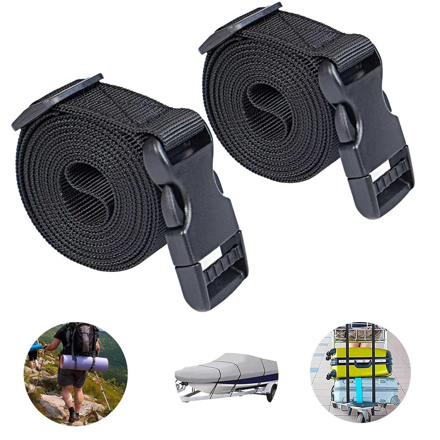 Gutezeiten Premium Utility Straps with Quick Release Buckle Adjustable Short Nylon Tie Down Straps for Backpack Lashings Camping Gear Sleeping Bag	Gutezeiten Premium Utility Straps with Quick Release Buckle Adjustable Short Nylon Tie Down Straps for - Cheap Fitting