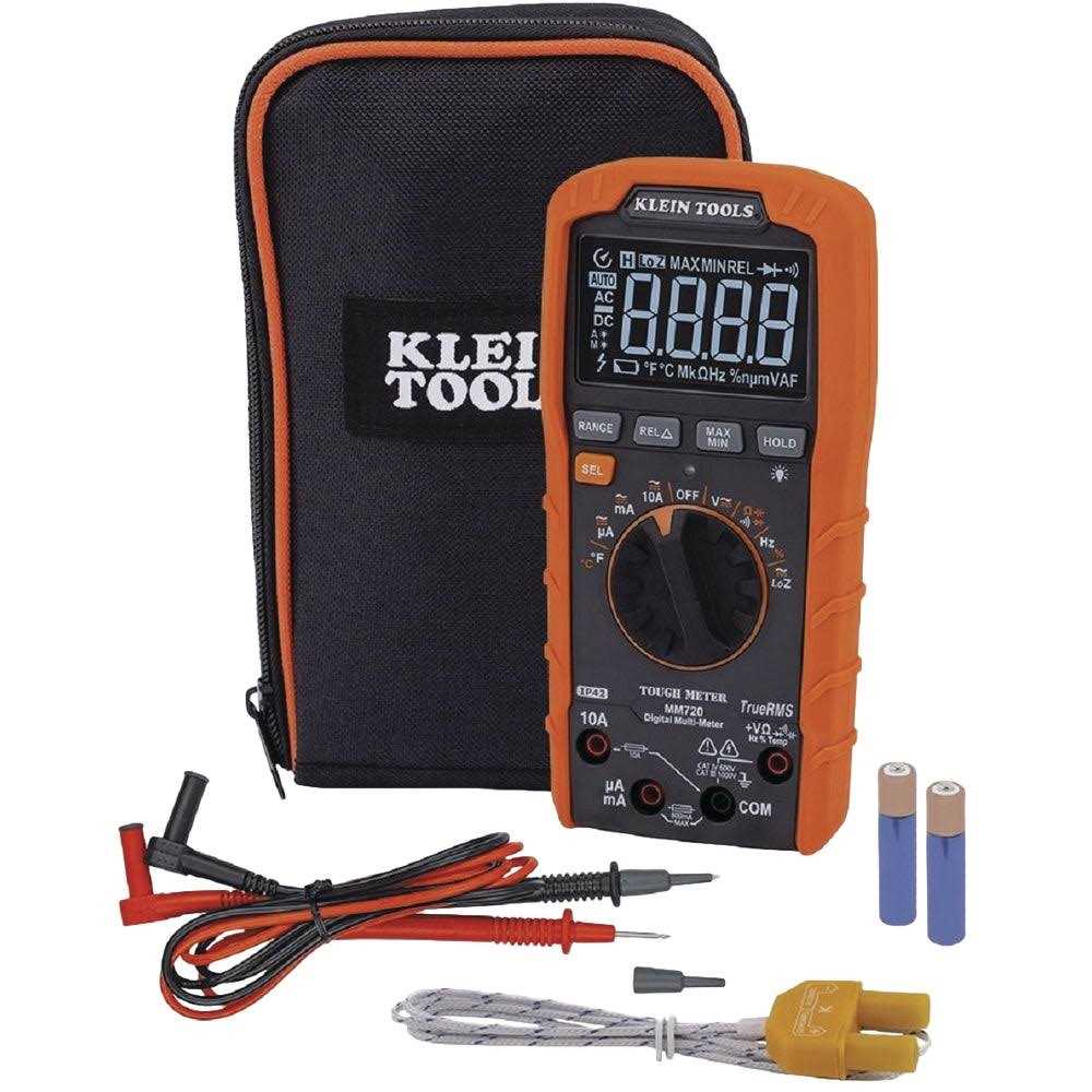 Klein Tools MM325 600V Manual Ranging Digital Multimeter - Cheap Fitting