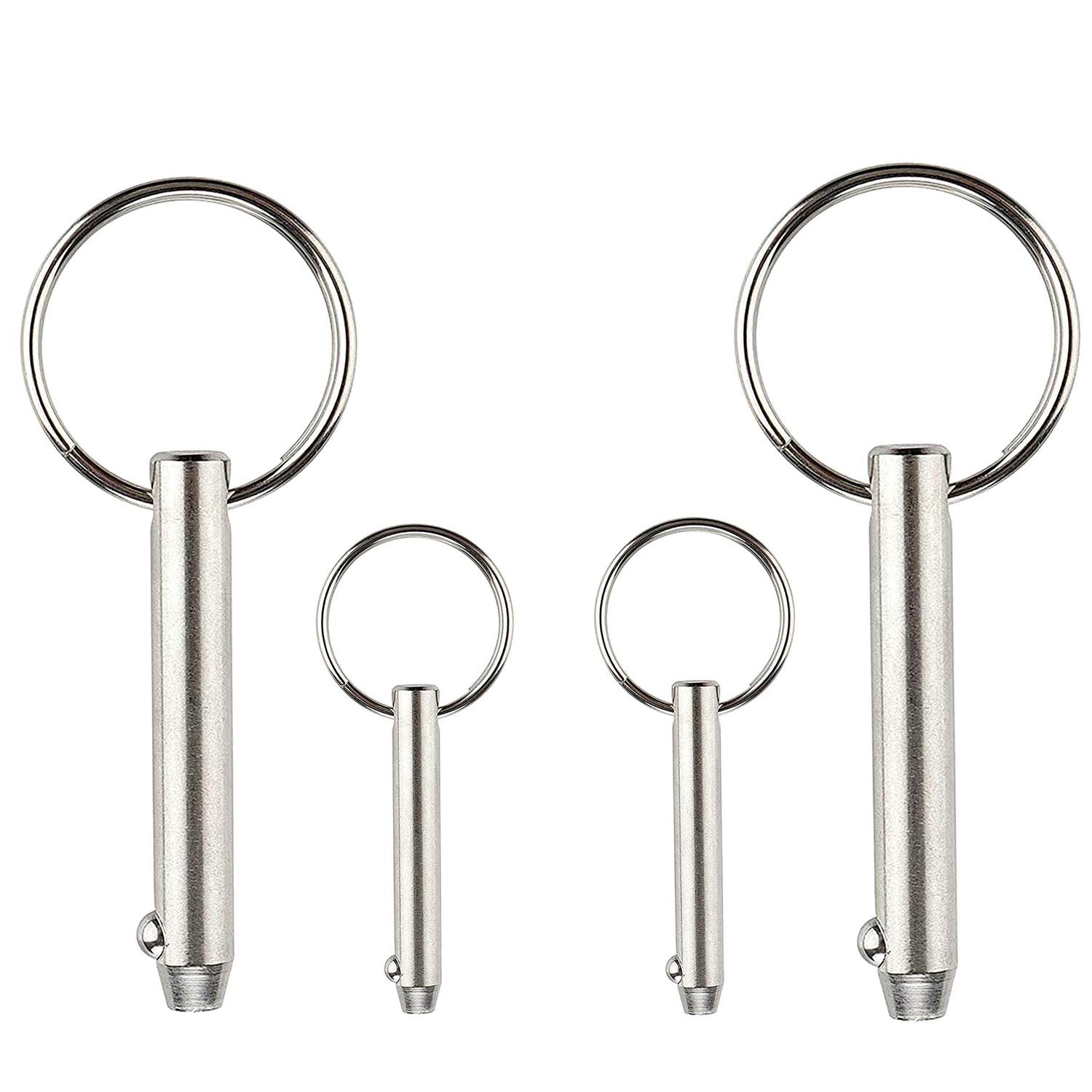 Missiscily (4pcs 1/4 Quick Release Pin Set Replacement Total Gym Hitch Pins XLS XL Fit 2000 3000 Electra Pin - Cheap Fitting