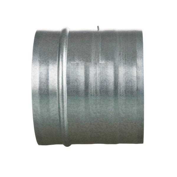 Galvanized Back-Draft Damper with Rubber Seal - Cheap Fitting