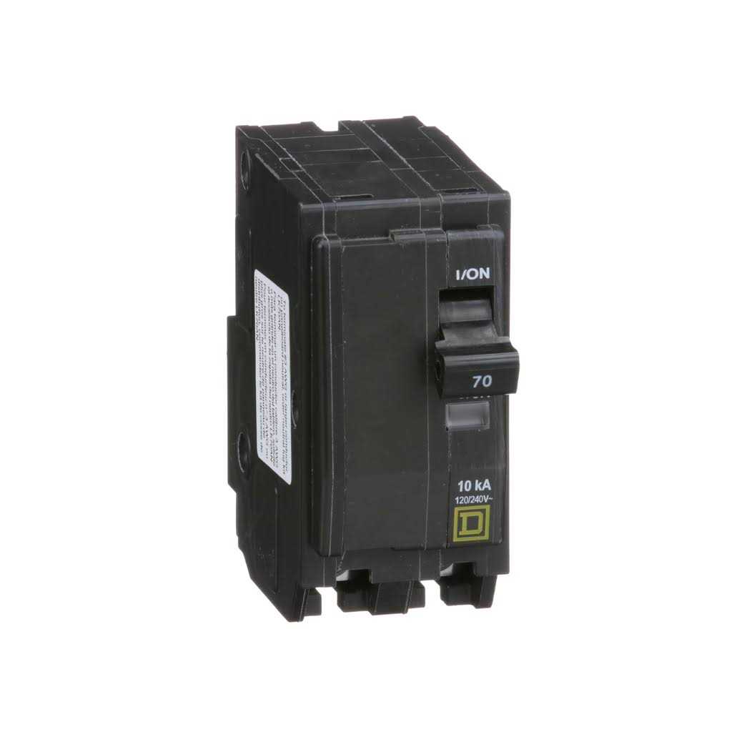 Square D QO270 Miniature Circuit Breaker 120/240V 70A - Cheap Fitting