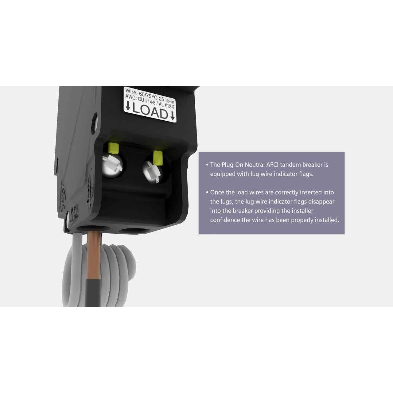 Siemens q1515afc 15A 120V 1-Pole Tandem CAFCI Type QTA Circuit Breaker - Cheap Fitting