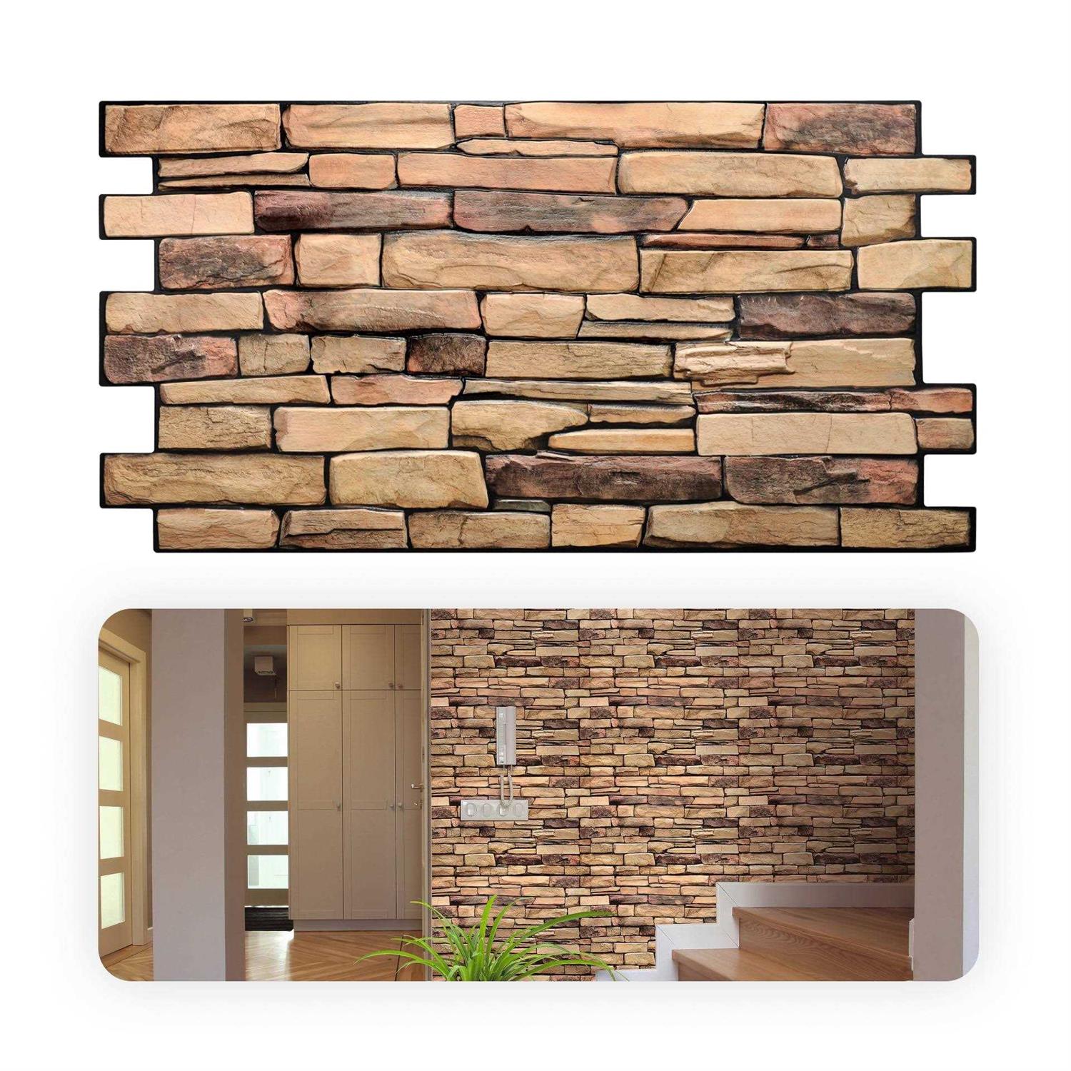 Smart Profile 3D Wall Panels for Interior Wall Decor - Cheap Fitting