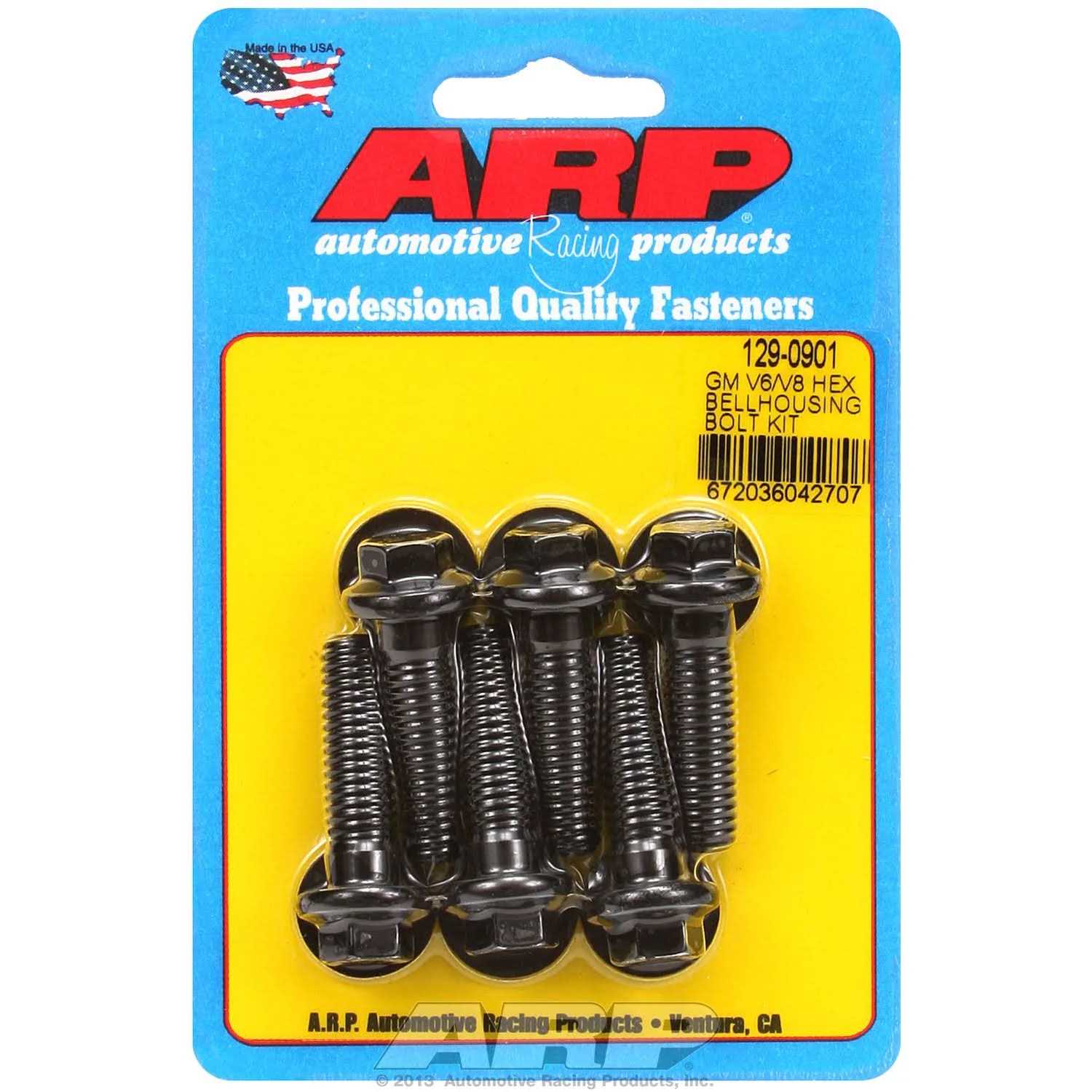 ARP 129-0901 GM V6 V8 Hex Bellhousing Bolt Kit - Cheap Fitting