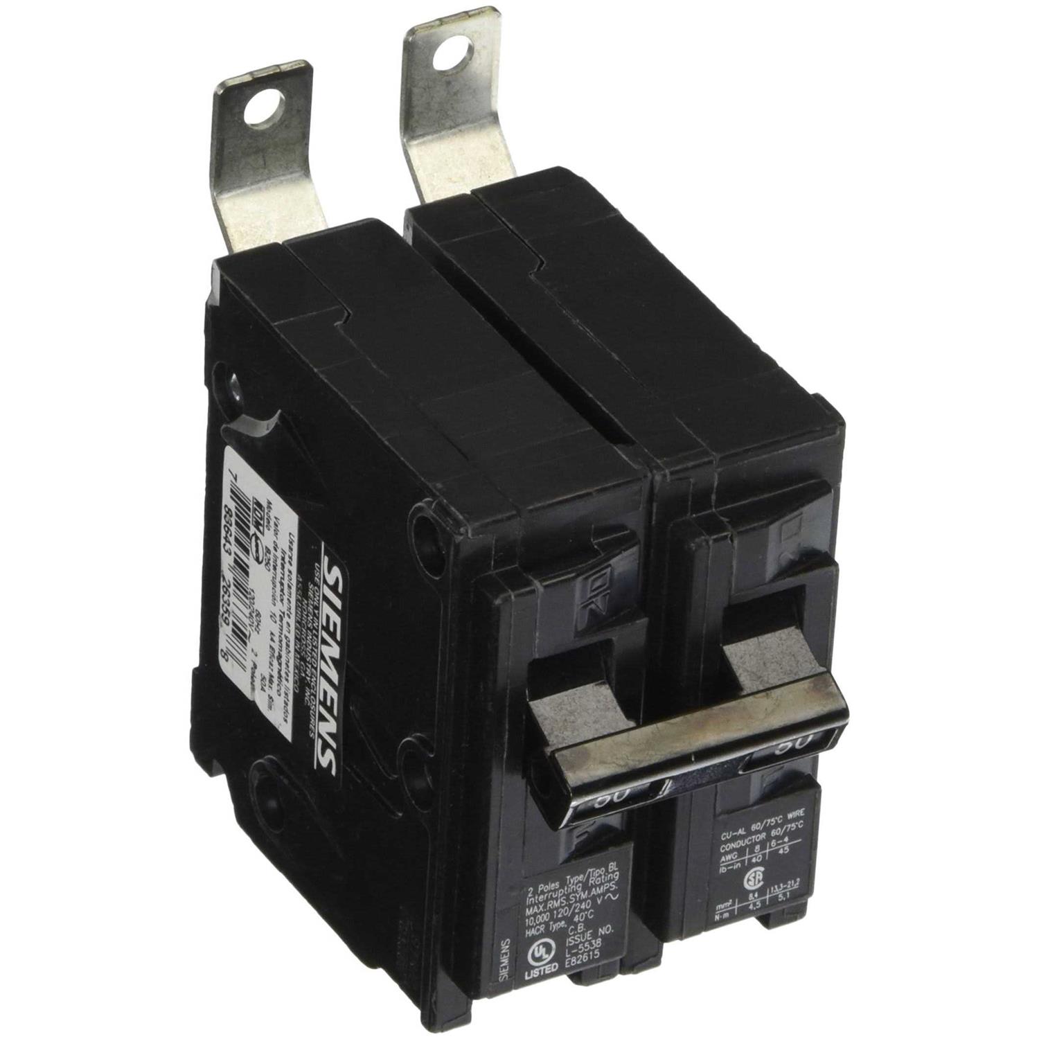 Siemens B250 Circuit Breaker - Cheap Fitting