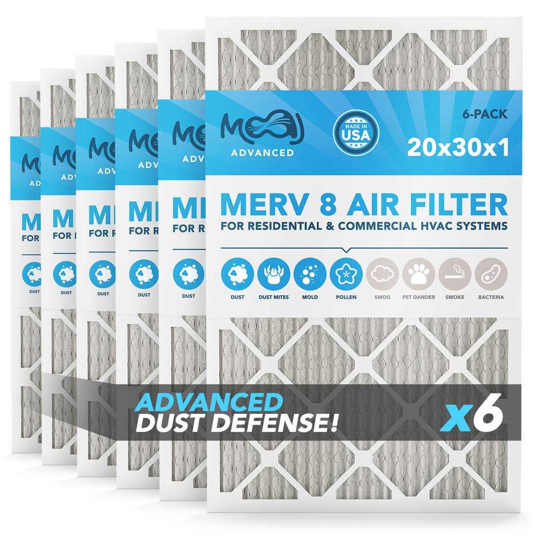 Air Filter MERV 8 MOAJ Advanced Dust Defense Based IN USA - Cheap Fitting