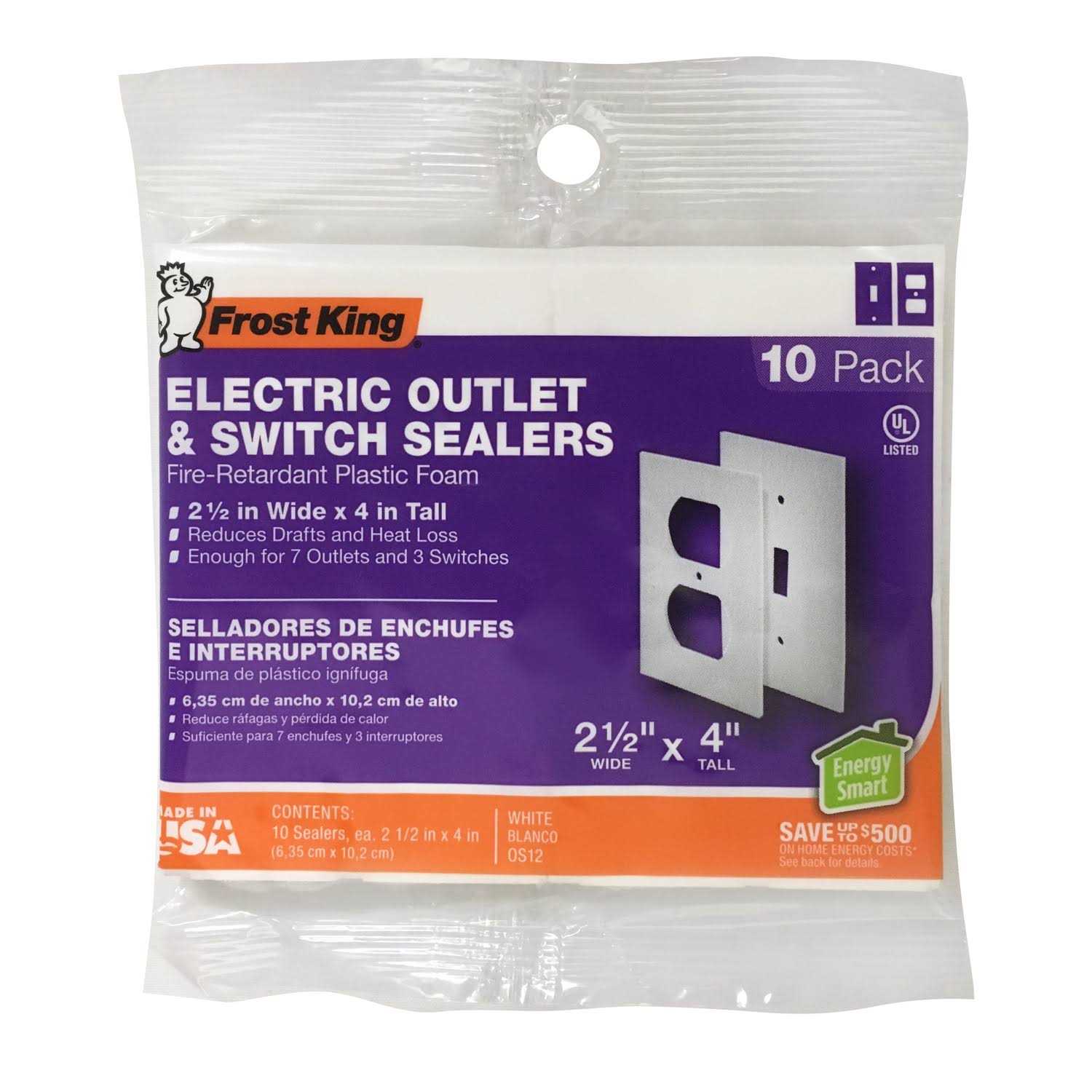 Frost King Electric Outlet & Switch Sealers - Cheap Fitting