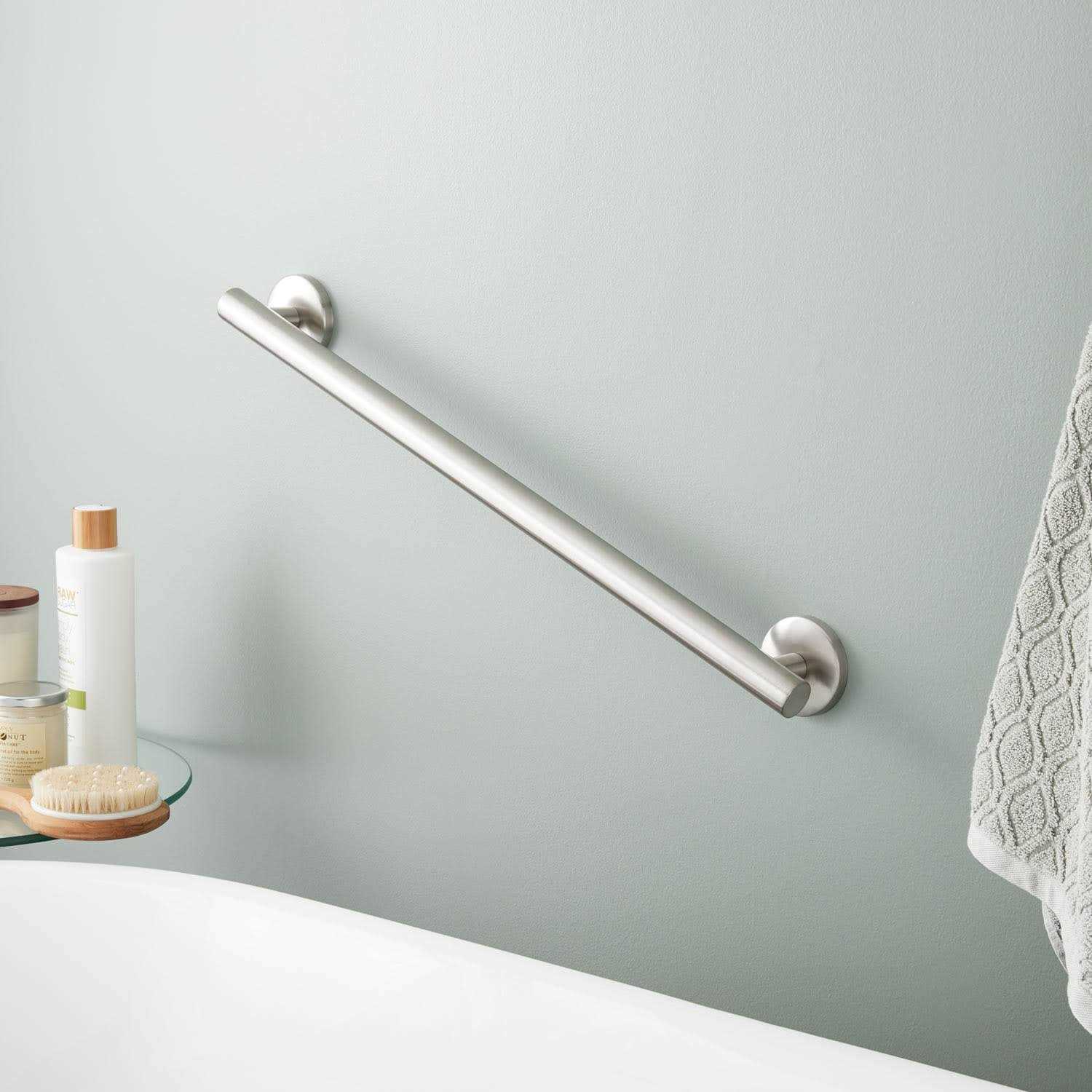 Signature Hardware Contemporary Grab Bar - Cheap Fitting