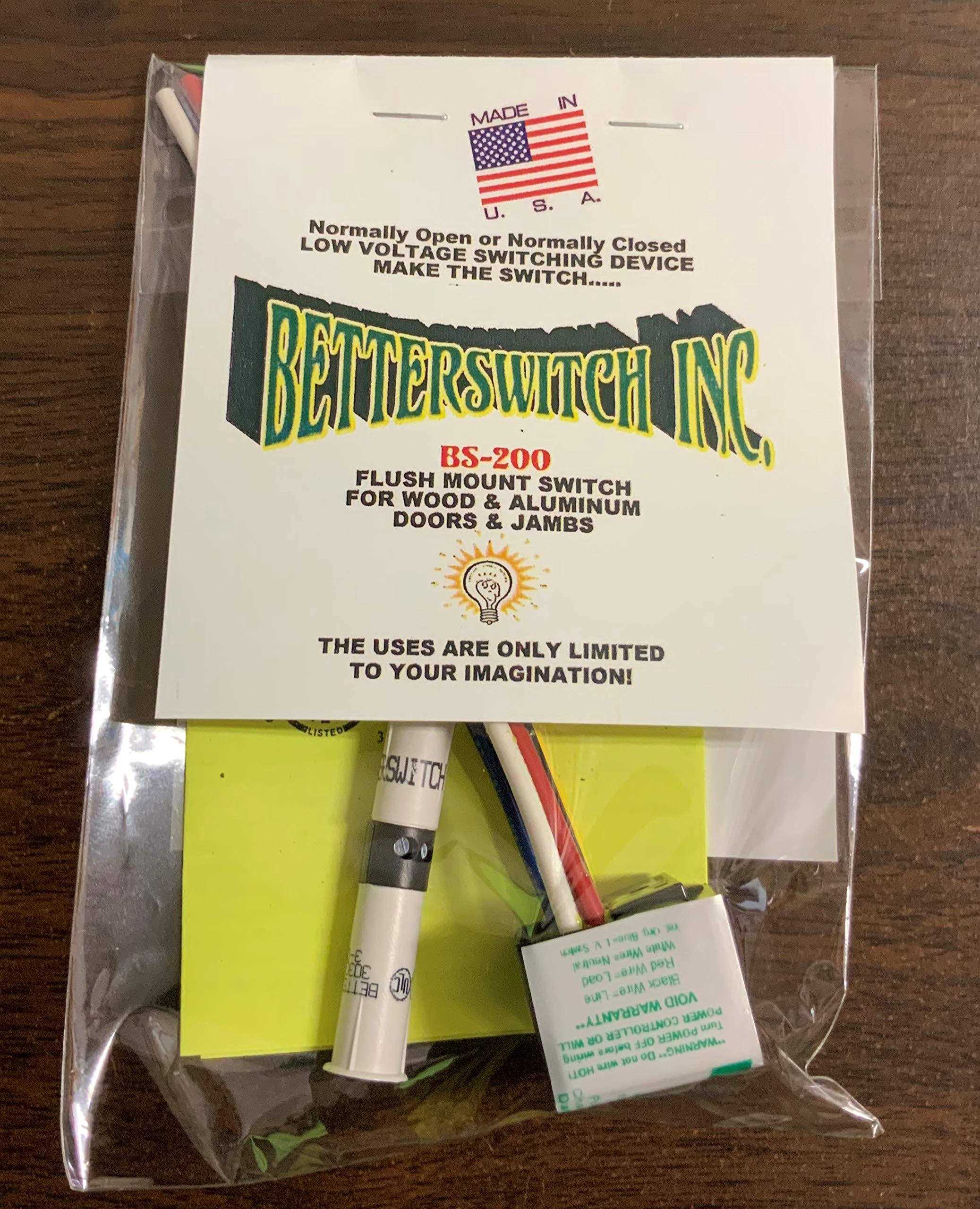 Betterswitch BS-200 Flush Mount Switch for Wood & Aluminum - Cheap Fitting