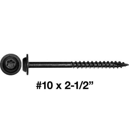 Jake Sales #8 x Round Washer Head Truss Head Screw. Torx/Star Drive Head Wood Screws. Multipurpose Cabinet, Furniture, Siding and Trim and General - Cheap Fitting