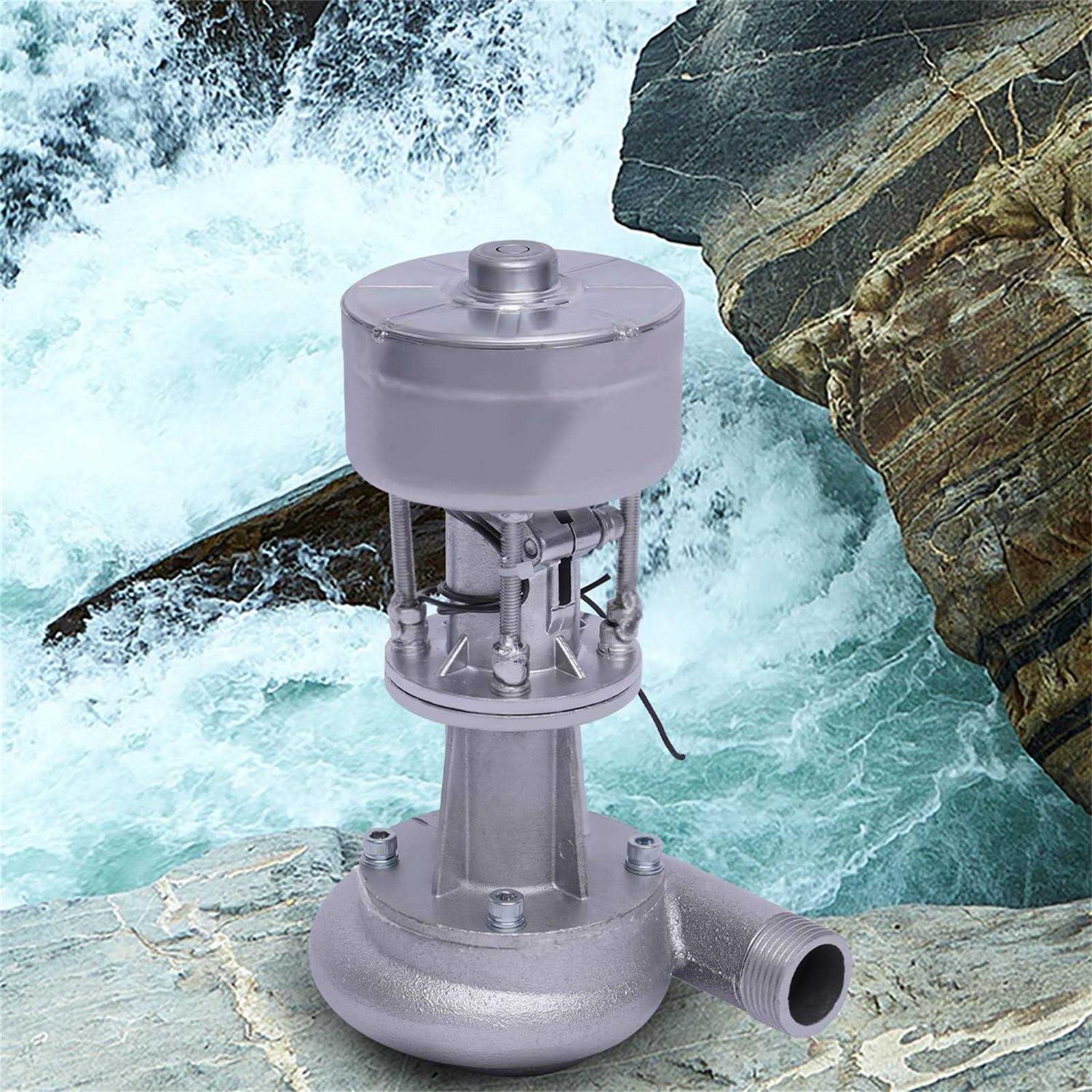 Micro Hydroelectric Generator Turbine Generator Hydroelectric Power Station Water Turbine 500 Watts 110 Volts - Cheap Fitting