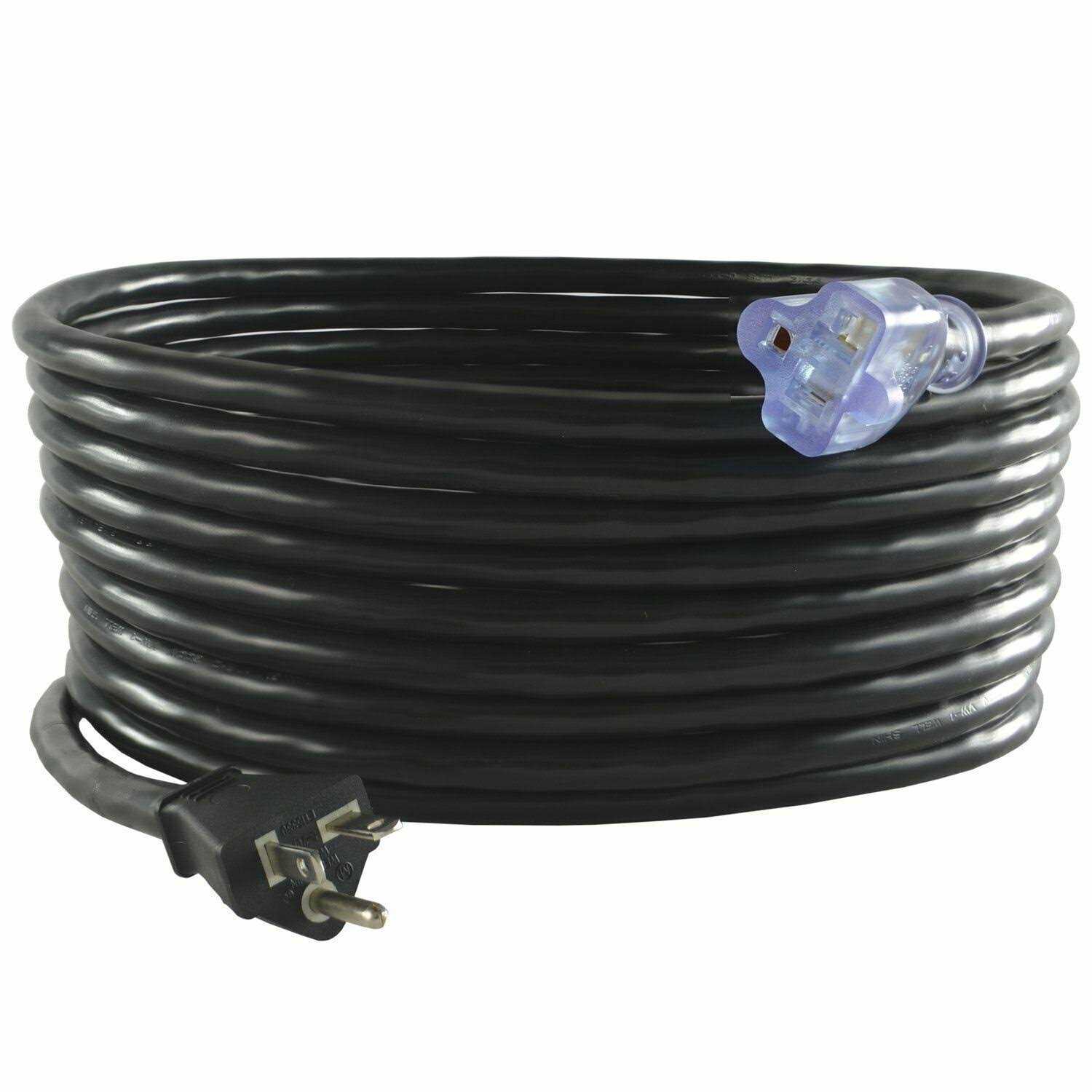 Conntek NEMA 5-20 Outdoor Extension Cord 20 Amps 125 Volts - Cheap Fitting