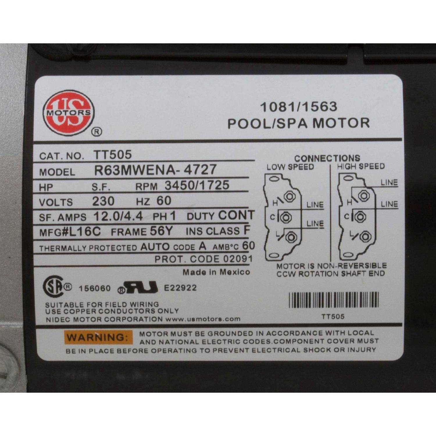 Waterway Plastics Pump WW Viper 4.0hp 230V 3721621-1V - Cheap Fitting