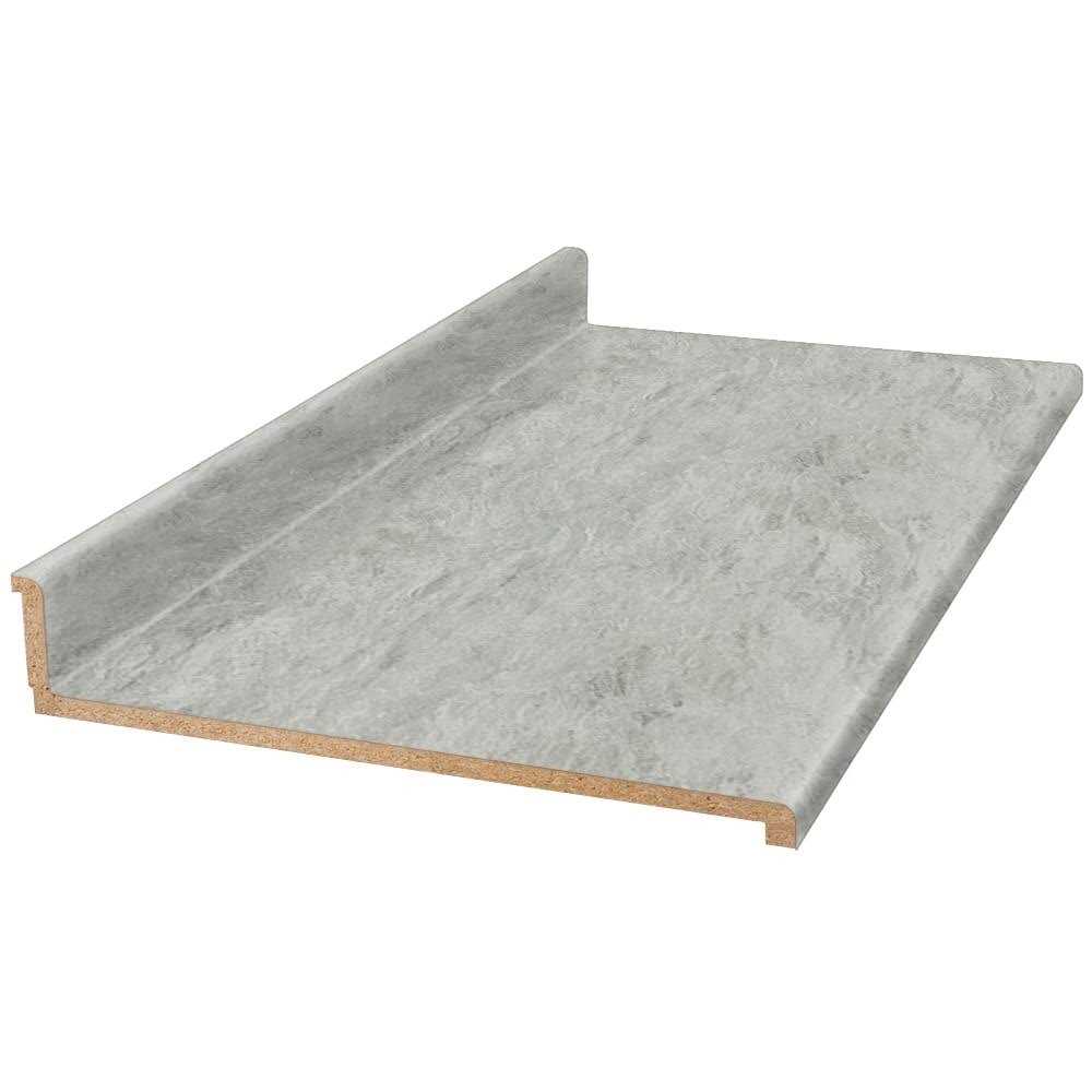 VT Dimensions Straight Laminate Countertop with Integrated Backsplash - Cheap Fitting