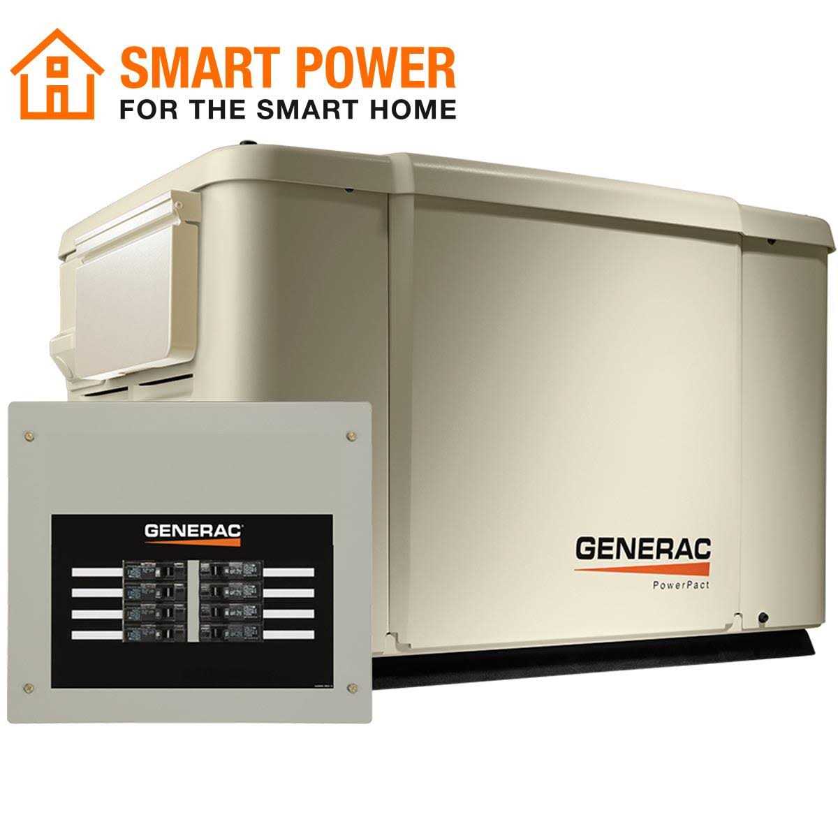Generac PowerPact 7.5kW Standby - Cheap Fitting