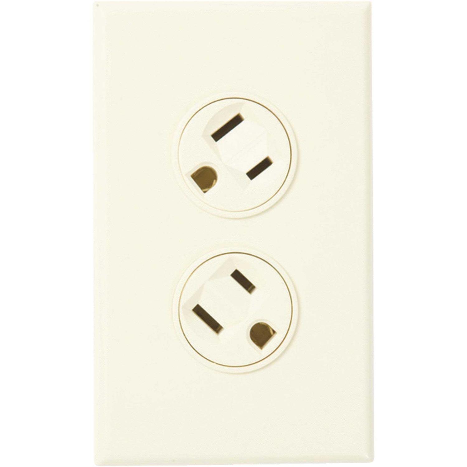 360 Electrical Rotating Duplex Outlet - Cheap Fitting