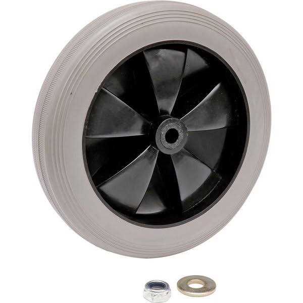 Global Industrial Replacement 8 Rear Wheel for Janitor Cart RP9039 - Cheap Fitting