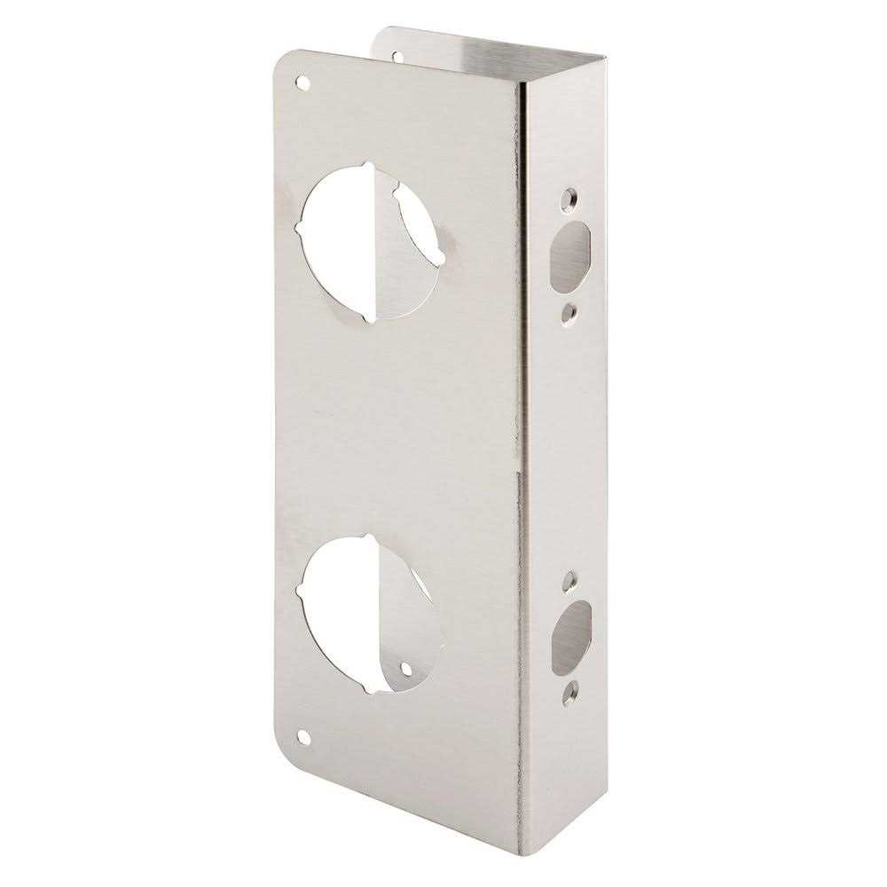 Prime-Line 5-1/2 in. x 2-3/4 in. x 1-3/4 in. Stainless Steel Door Guard U 10546 - Cheap Fitting