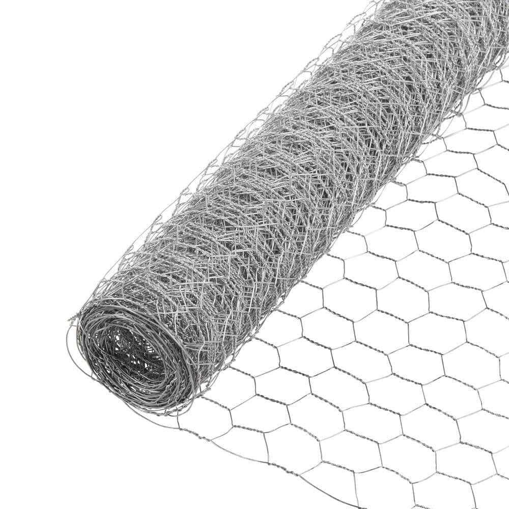 Everbilt 1 in. Mesh x 4 ft. x 50 ft. 20-Gauge Galvanized Steel Poultry Netting - Cheap Fitting