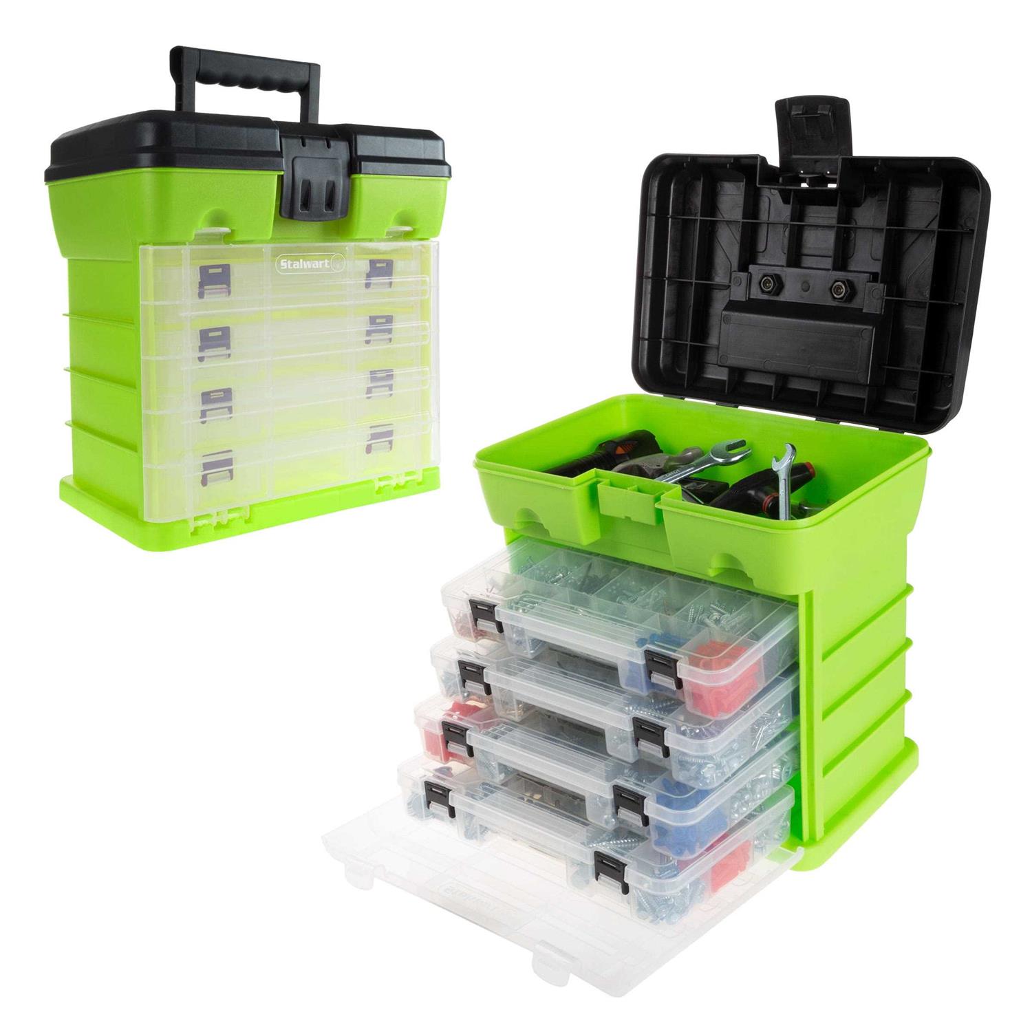 Stalwart Durable Organizer Utility Storage & Tool Box - Cheap Fitting