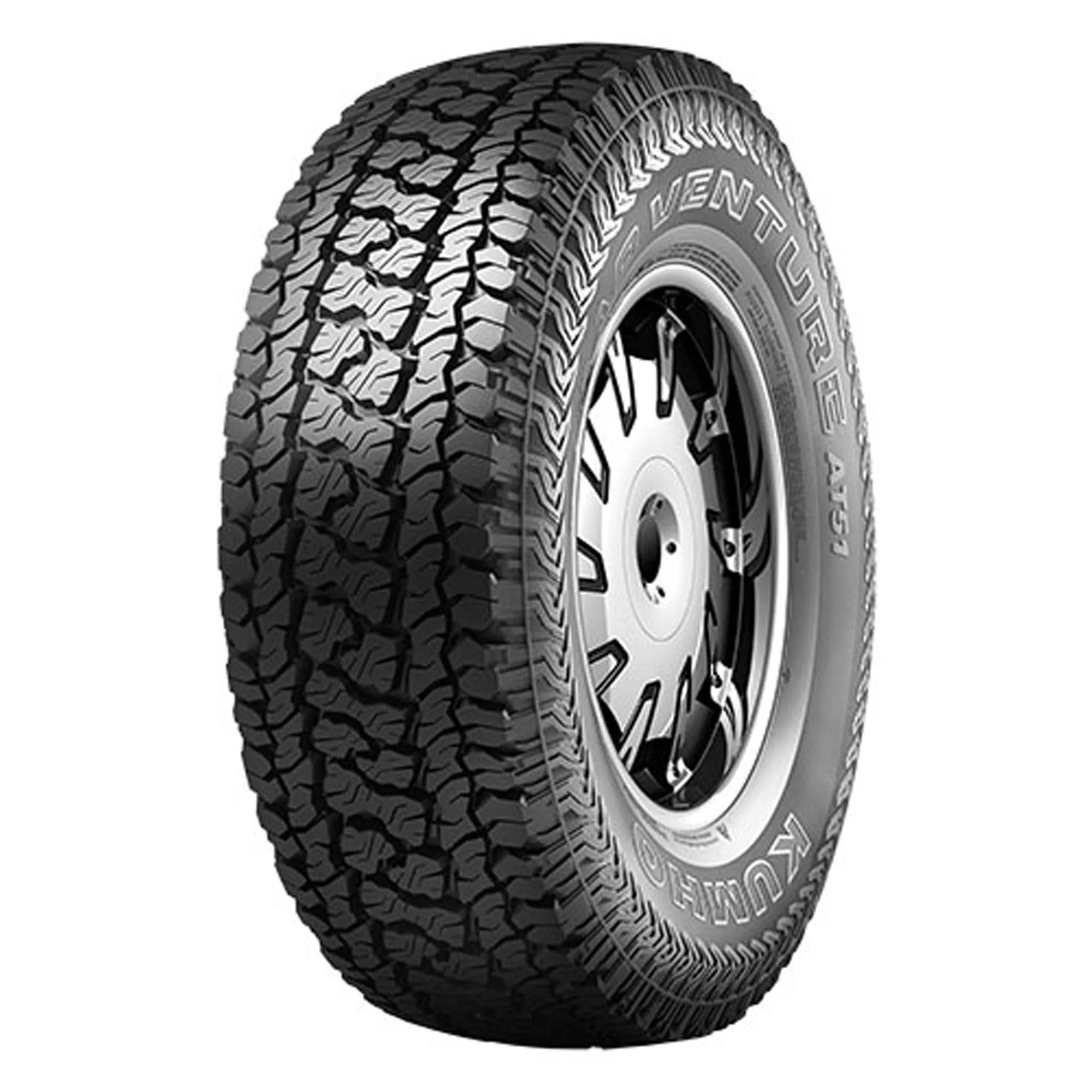 Kumho Road Venture AT51 All Terrain LT275/70R18 125/122R E Light Truck Tire - Cheap Fitting