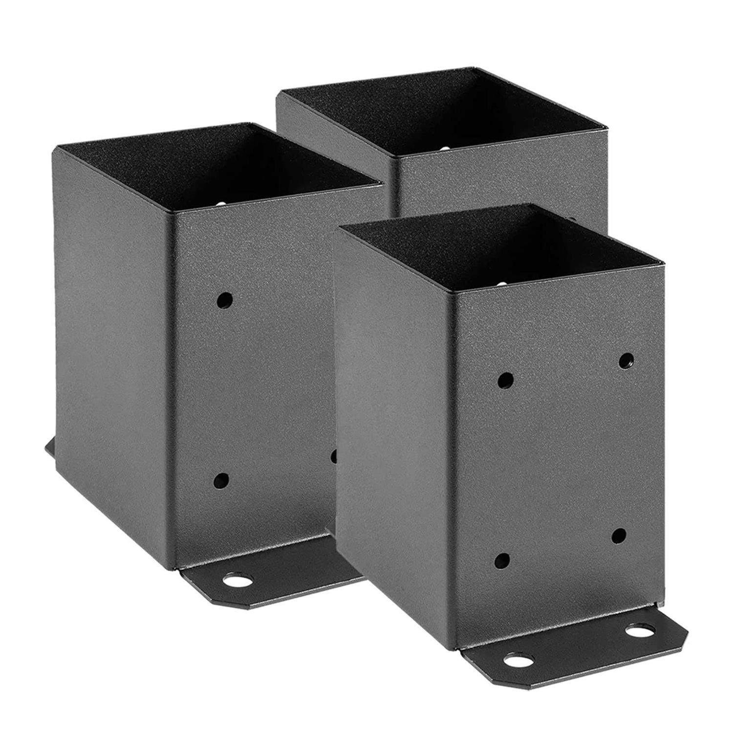 SPACEEUP Post Base Inner Size 3.6×3.6 Post Base Brackets - Cheap Fitting