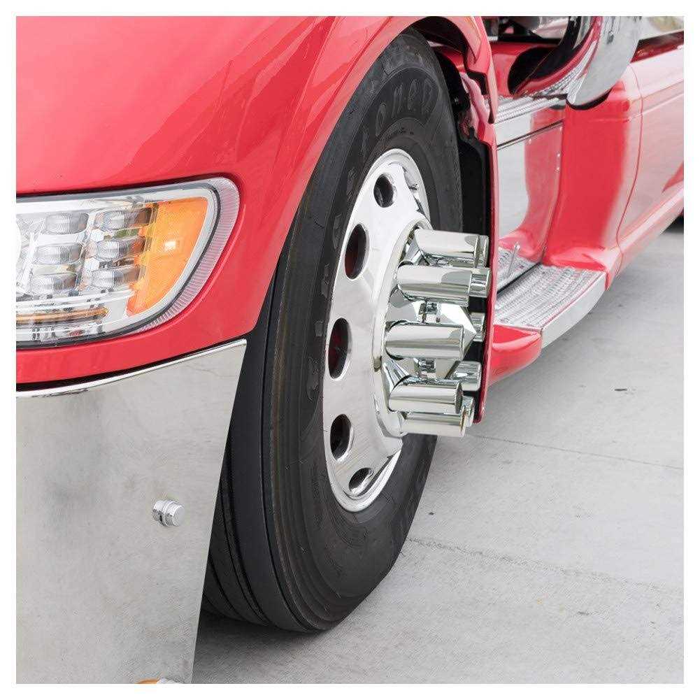 33mm x 4-1/4 Chrome Plastic Tall Cylinder Nut Cover - Cheap Fitting