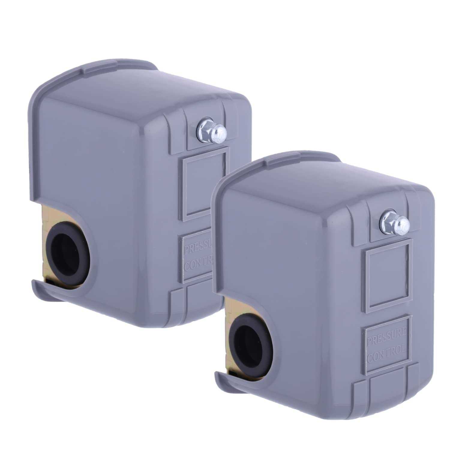 FanWayer Water 40/60 Pressure Switch for Well Pump 40-60 psi 1/4” Female NPT Pumptrol Pressure Switch Water Well Pressure Switch 40 60 - Cheap Fitting