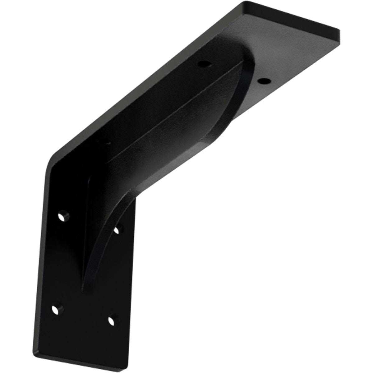 Ekena Millwork 2 inchW x 10 inchd x 4 3/4 inchh Embrey Steel Bracket BKTM02X10X04EBPBL - Cheap Fitting