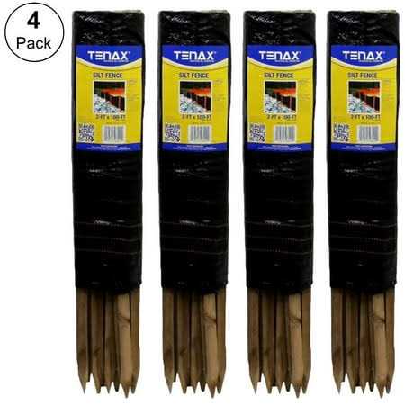 Tenax Silt Fence 2 ft. x 100 ft - Cheap Fitting