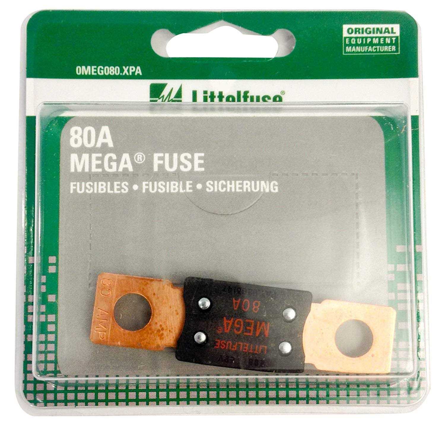 Littelfuse 0MEG080.XPA 80A 32V Fuse - Cheap Fitting