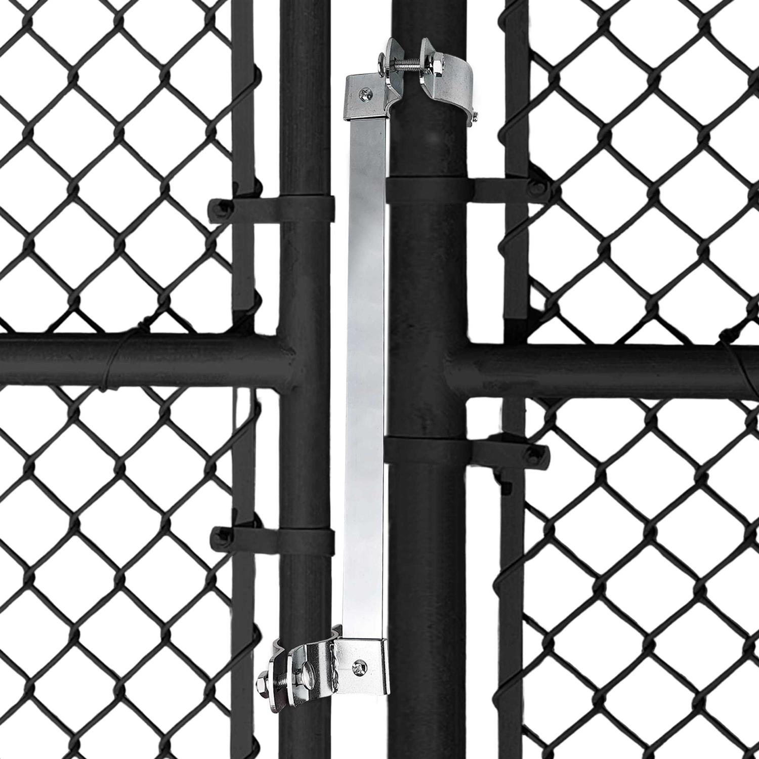 GearHill Automatic Gate Closer with Heavy Duty Steel Bar Self Closing Gate Hinges Ideal for Metal Gate in The Outdoors Like in The Backyard - Cheap Fitting