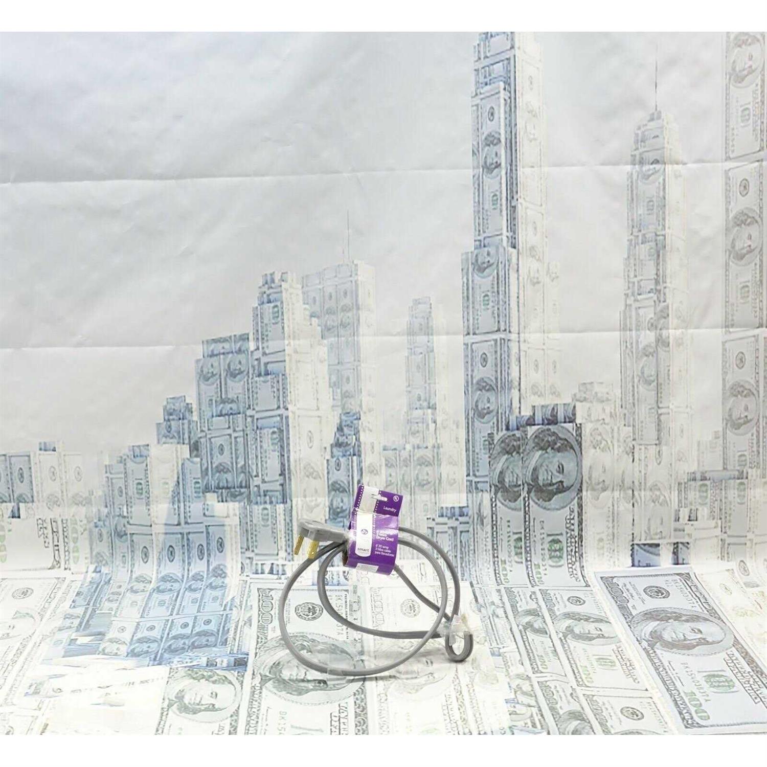 Smart Choice 6′ 30-Amp. 3-Prong Dryer Cord - Cheap Fitting