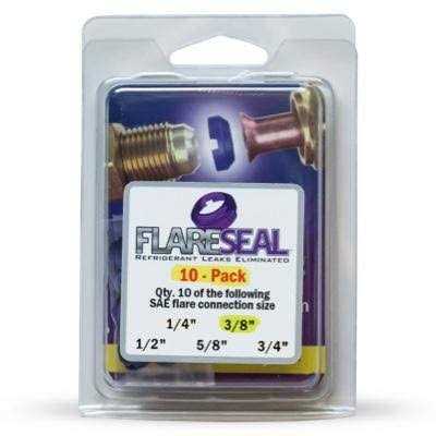 FlareSeal 3/8 10 Pack Model FS06-10PK Leak Free 3/8” SAE Flare Seal Fitting - Cheap Fitting