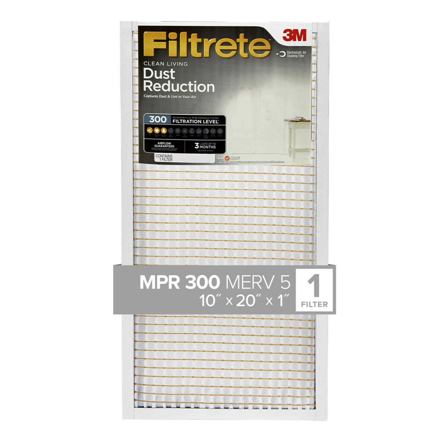 3M Filtrete Dust Reduction Filter 300 MPR - Cheap Fitting