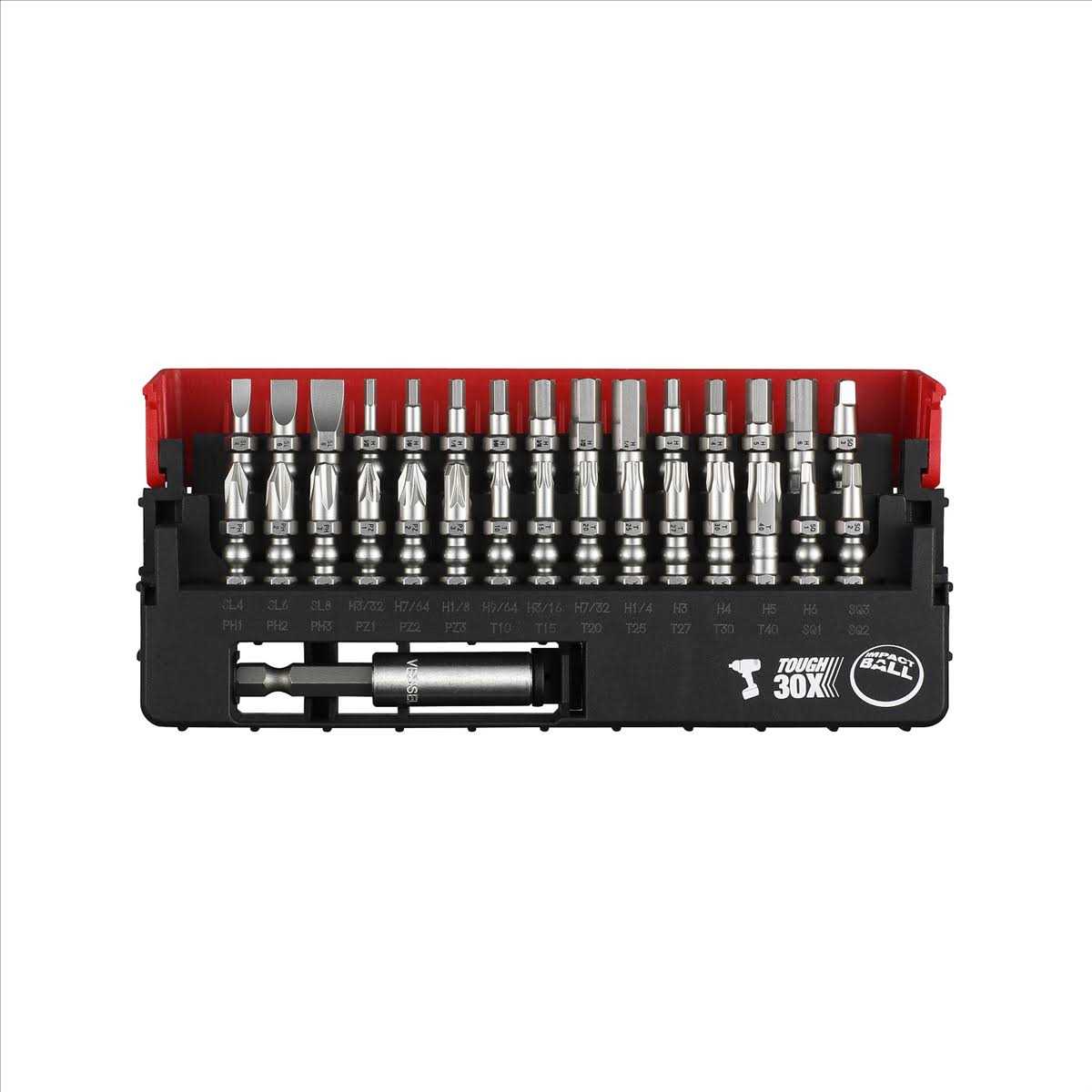 Vessel IB31P02U Impact Ball Torsion Bit 30+1 PC. Set in Slide Case - Cheap Fitting