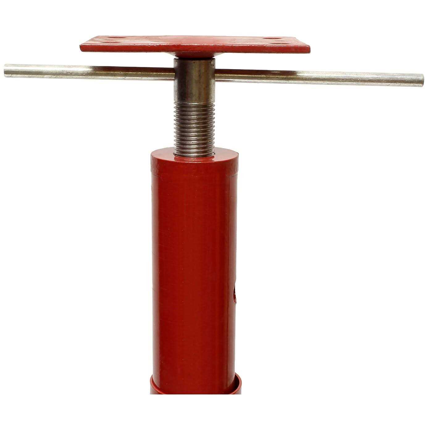 BISupply Basement Floor Jack 19” 36” Adjustable Support Beam House Jack Post - Cheap Fitting