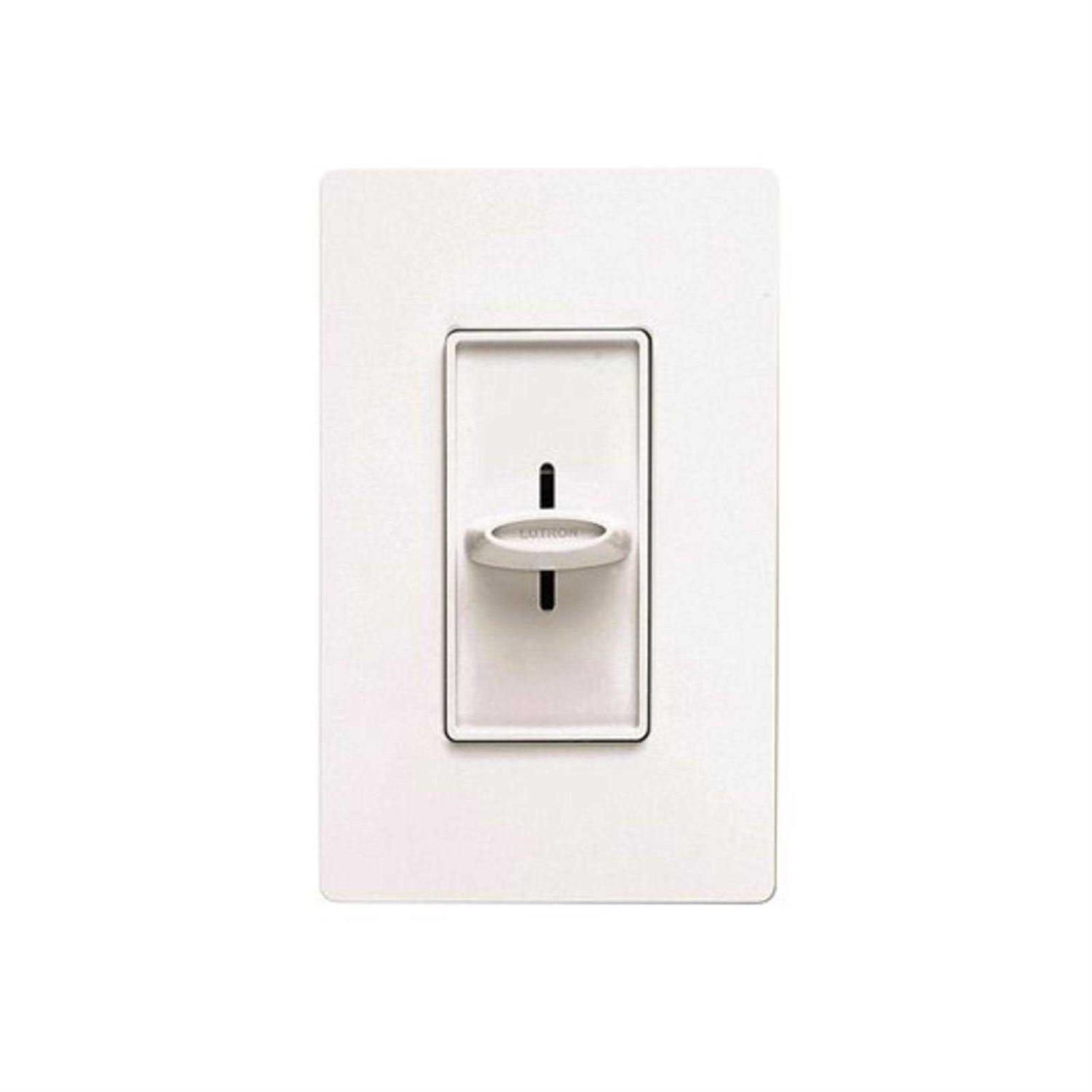 Lutron S-600-WH Skylark Slide-to-Off Dimmer - Cheap Fitting