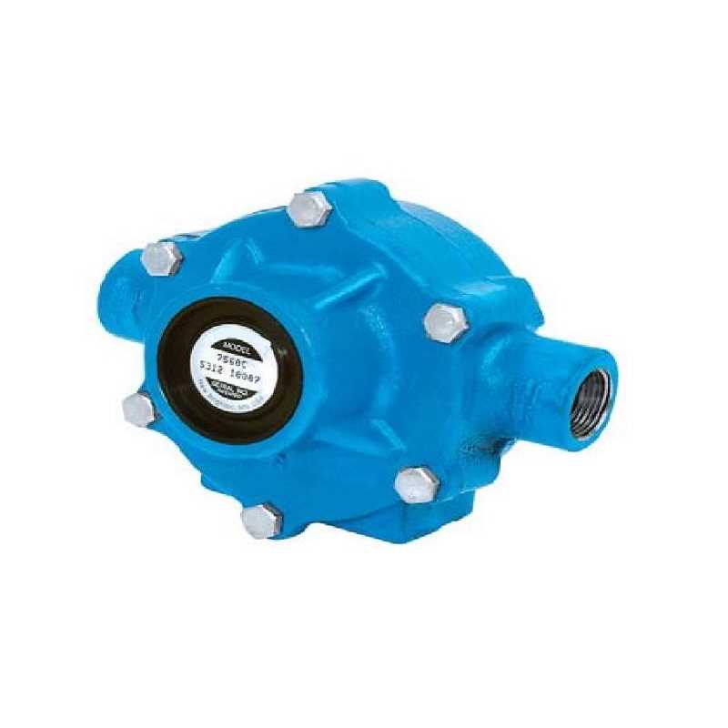 Hypro 8 Roller Cast Iron Pump 3/4 NPT Ports 15/16 Shaft CCW - Cheap Fitting